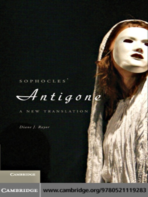 Title details for Sophocles' Antigone by Diane J. Rayor - Available